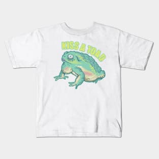 Kiss a toad Kids T-Shirt